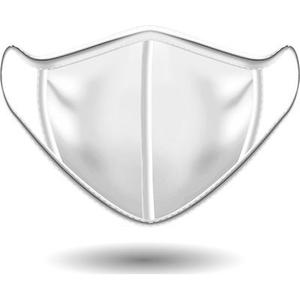 Тканевая маска для многократного использования, белая, 1 шт Power Health