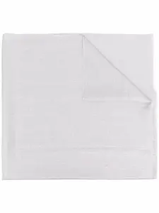 Шарф с бахромой Brunello Cucinelli, серый