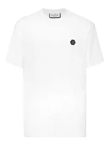 Футболка с монограммой Philipp Plein, белый