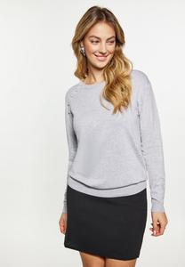 Джемпер faina Jumper, Grau Melange/Mottled Grey