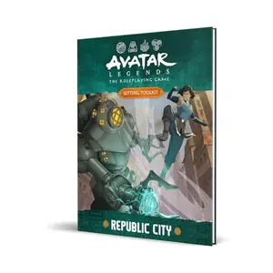 Setting Toolkit - Republic City, Avatar Legends - The Roleplaying Game, твердый переплет