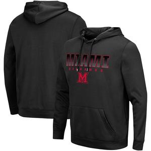 Толстовка с капюшоном Men's Miami University Redhawks Blackout 30 Colosseum
