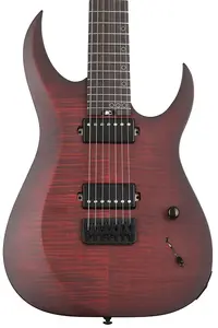 Электрогитара Schecter Sunset-7 Extreme 7-струнная баритонная - Scarlet Burst
