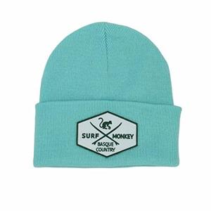SURF MONKEY Вязаная шапка-бини Один размер (мятный)