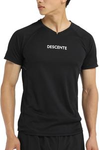 Волейбольная футболка с коротким рукавом, влагоотводящая, быстросохнущая, дышащая, с свободными плечами, рукава реглан, унисекс, подходит для мужчин и женщин, для клубных мероприятий, для взрослых Descente