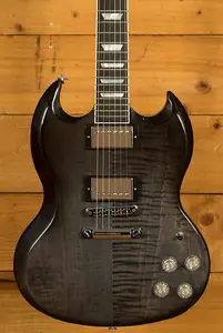 Gibson SG Modern | Черный транс градиент