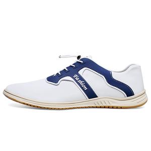 PAIBLOKS Мужские повседневные сине-белые туфли, цвет Blue White