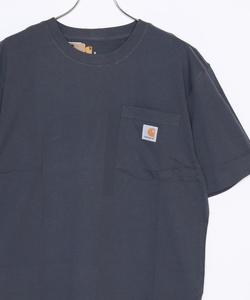 Футболка с коротким рукавом, карманом и нашивкой Carhartt