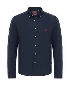 Рубашка Slim Fit на пуговицах Williot Thiago, темно-синий