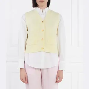 Жилет Меган с добавлением шерсти Samsøe Samsøe, желтый