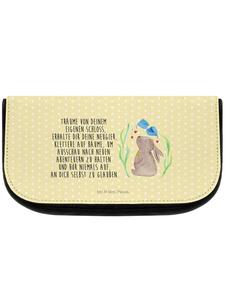 Косметичка Mr. & Mrs. Panda, желтый пастельный