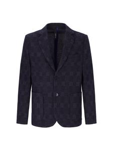 Пиджак стандартного кроя Distretto12 Galles, темно-синий/сапфировый