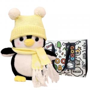 Милый дизайн плюшевая игрушка пингвин коллекция для сна 25см/35см высота Princess lovers, желтый