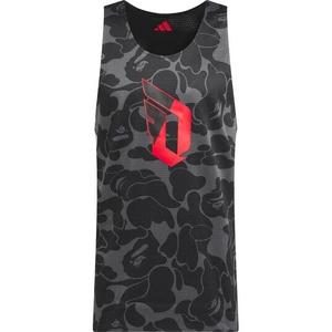 Двустороннее джерси Bape x Dame 9 adidas, цвет Schwarz/Grau