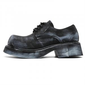 FAPAI Износостойкие повседневные низкие туфли унисекс полированного белого цвета