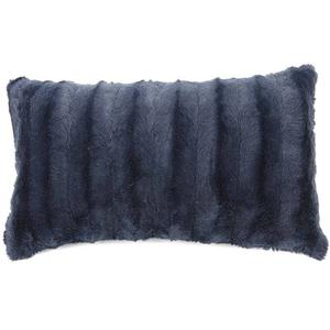 Чехол на подушку из искусственного меха Cheer Collection 12x20, синий