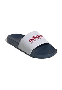 Купальные тапочки, широкий ремешок, логотип, мужские Adidas, цвет Ftwwht/ Betsca/ Tena