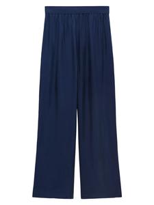 Adolfo Dominguez Широкие брюки 'Palazzo' в темно-синем цвете