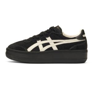 Onitsuka Tiger Токутен устойчивые к истиранию низкие кеды унисекс черные, цвет Black