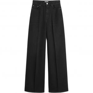 Джинсы Wide Leg Denim TOTEME, черный