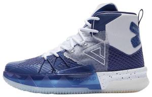 Баскетбольные кроссовки мужские высокие, синие Peak