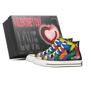 Chuck 70 с принтом в традиционном китайском стиле 3 Box устойчивые к истиранию высокие кроссовки Unisex винтаж Converse, черный