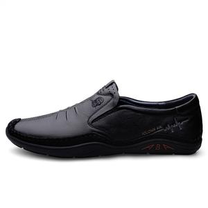 Мужские повседневные туфли LAORENTOU низкие черно-коричневые