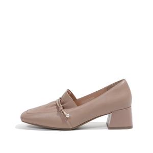 Туфли женские на высоком каблуке телесные Mulinsen, цвет Nude