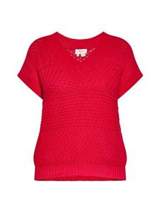 Вязаный жилет-свитер Usha, красный