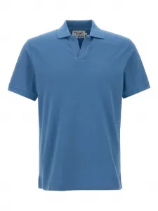 Хлопковая футболка Charles Mc2 Saint Barth, синий