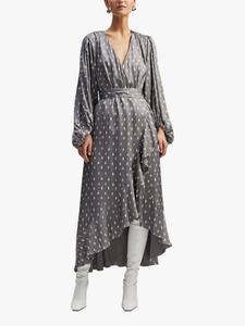 Платье миди с запахом в виде цветка Malina, цвет Astra