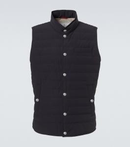 Технический пуховик-жилет Brunello Cucinelli, CVL16