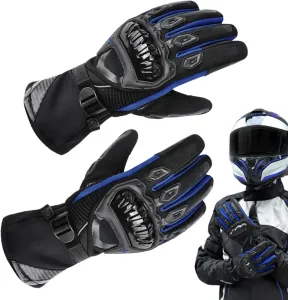 Мужские мотокроссовые перчатки – прочные полнопальцевые перчатки для активного отдыха, водонепроницаемые | Идеально подходят для шоссейных гонок, велоспорта, альпинизма и тренировок, обеспечивают удобный захват, XL