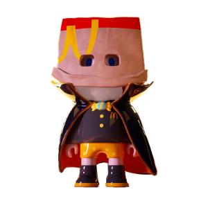 X McDonald's Egg Smasher Bob Hang Tag Box 8.8cm FINDING UNICORN