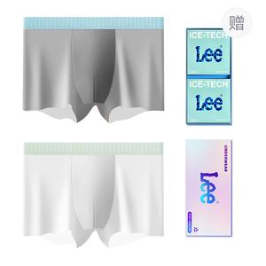 Классические 101 трусы мужские подарочный набор из 2 полосок Lee, белый