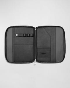 Мужская кожаная сумка на молнии Tech Portfolio Shinola