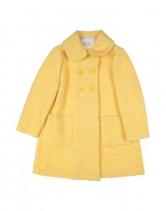 Пальто для девочек Monnalisa, желтый