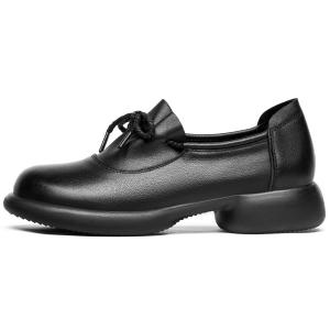 Женские лоферы низкие CHINT, черный