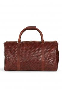 Сумка Weekender JOHN Howard London, цвет brown