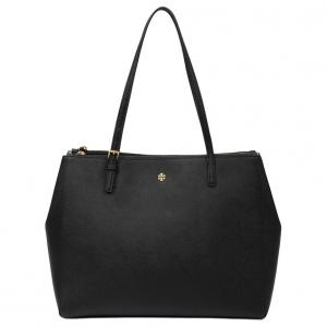 TORY BURCH Сумка-шоппер Emerson Saffiano Leather, сумка для покупок, сумка через плечо, женская большая сумка black