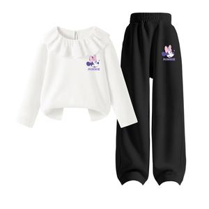 Детская повседневная спортивная одежда Disney, белый