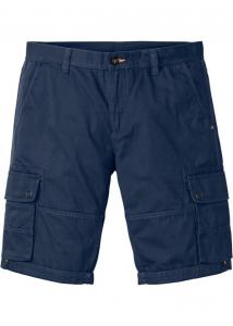 Шорты стандартного кроя карго Bpc Bonprix Collection, синий