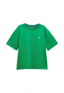Футболка стандартного кроя с однотонным принтом let's go Joules, Green