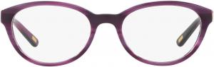 Polo Prep PP8526 оправы для очков, глянцевый фиолетовый рог/демо-линзы, 47 мм POLO RALPH LAUREN