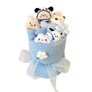 Плюшевая кукла West Highland Bouquet Dolls высота 37см Whoops, Bear Cub Finished Product Bouquet