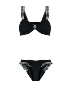 Купальник Лоретты из двух частей Hunza G, черный