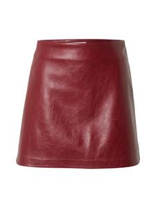 Кожаная юбка EDITED Hovet, Red