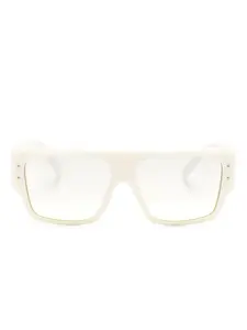 Солнцезащитные очки DNA в квадратной оправе Dolce & Gabbana Eyewear, нейтральный