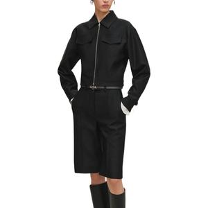 Куртка и пальто FW25 для женщин HERMES, черный