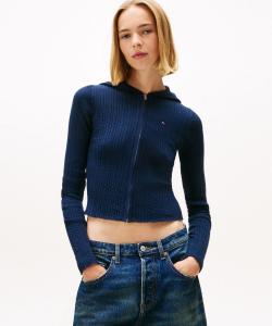 Кардиган с капюшоном на молнии